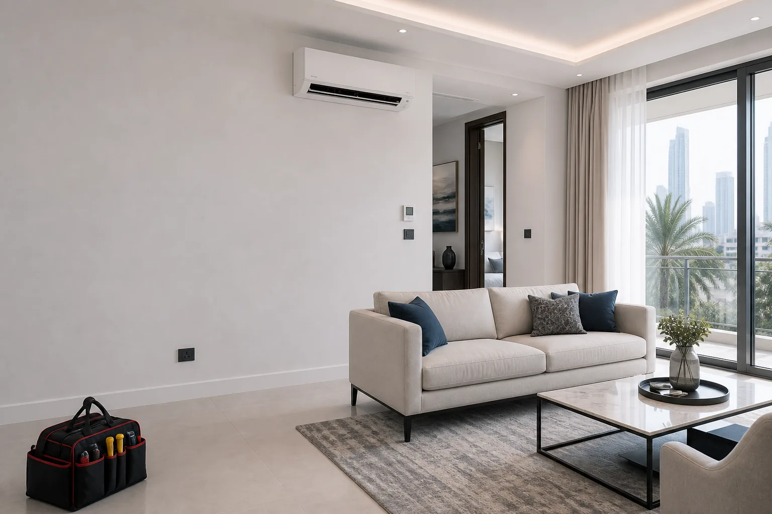 Clean property service context
