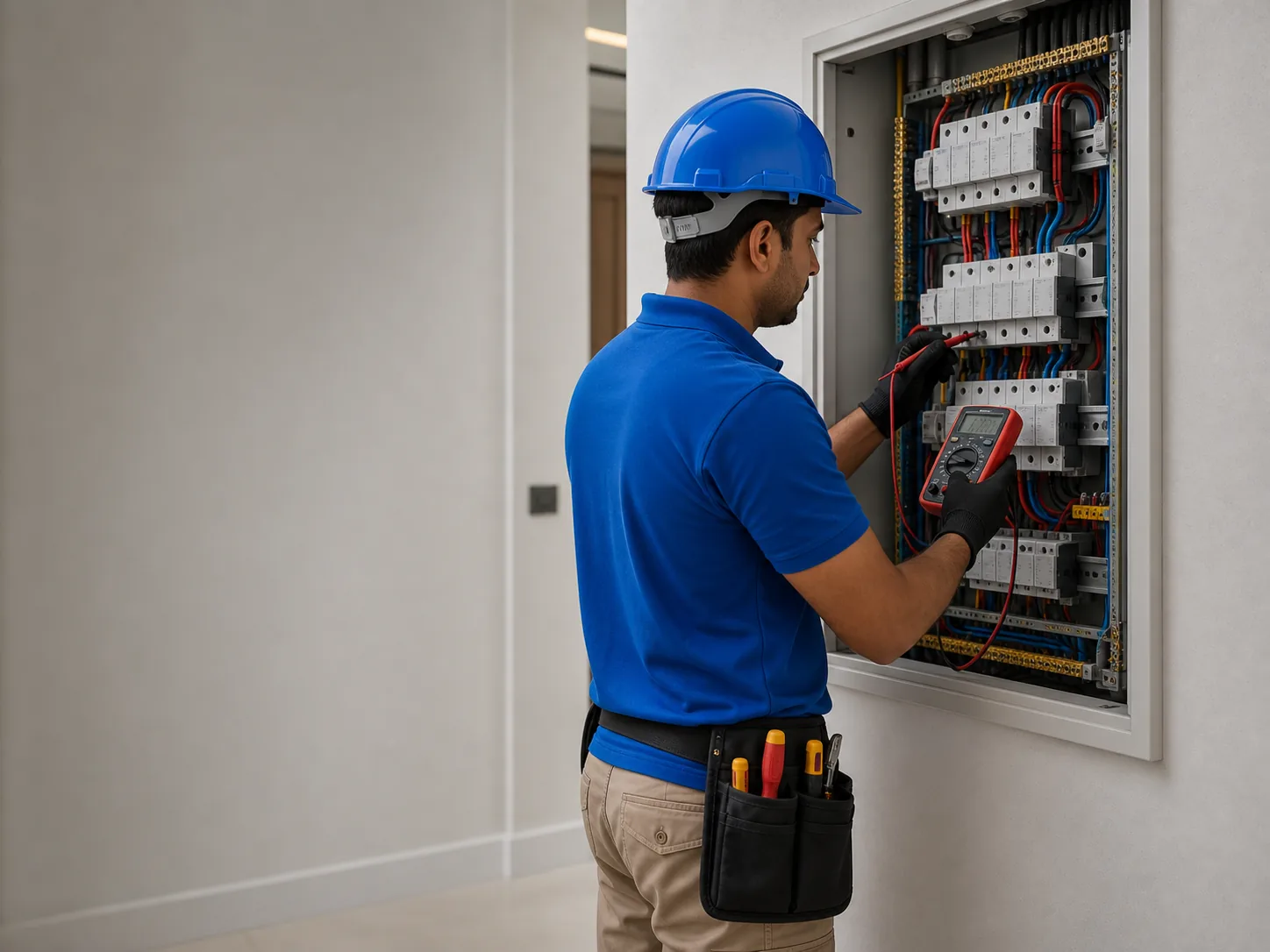 Electrical panel inspection context