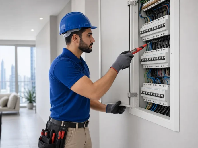 Electrical maintenance check for DBs and breakers