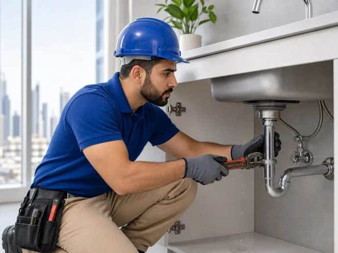 Plumbing maintenance check for pumps, tanks and leaks